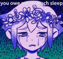 Omori You Owe Me GIF - Omori You Owe Me So Much Sleep GIFs
