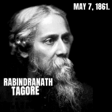 Rabindranath Tagore Rabindranath Tagore Jayanti GIF