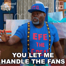 You Let Me Handle The Fans Mr Brown GIF