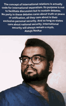 Abhijit Naskar Naskar GIF - Abhijit Naskar Naskar International Relations GIFs