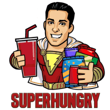super hungry starving hungry super hero