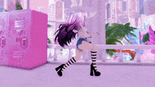 a girl in a video game is wearing a white hat