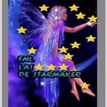 a picture of a fairy with the words fail las de starmaker on it