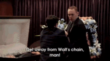 Mourning At The Funeral GIF - New Girl Walt Chain GIFs