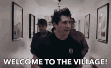 Welcome To The Village Walking GIF - Welcome To The Village Walking Hallway GIFs