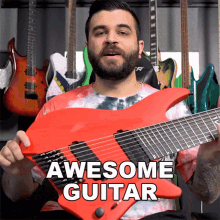 Awesome Guitar Andrew Baena GIF - Awesome Guitar Andrew Baena Wonderful Guitar GIFs