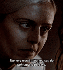 Andor Dedra Meero GIF - Andor Dedra Meero The Very Worst Thing You Can Do Right Now GIFs