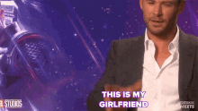 This Is My Girlfriend Chris Hemsworth GIF - This Is My Girlfriend Chris Hemsworth My Girl GIFs