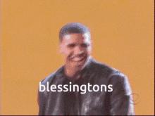 Drake Bless GIF - Drake Bless Blessington GIFs