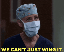 Greys Anatomy Teddy Altman GIF - Greys Anatomy Teddy Altman We Cant Just Wing It GIFs