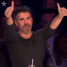 Thumbs Up Simon Cowell GIF - Thumbs Up Simon Cowell Britain'S Got Talent GIFs