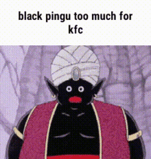 Black Pingu GIF - Black Pingu Too Much GIFs