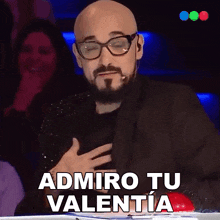 Admiro Tu Valentía Abel Pintos GIF - Admiro Tu Valentía Abel Pintos Got Talent Argentina GIFs