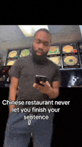 Chinese Restaurants Never Let You Finish Your Sentence Chinese Restaurant GIF