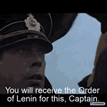 Red October Tim Curry GIF - Red October Tim Curry Order Of Lenin GIFs