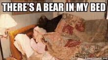 Chuck Testa Nope GIF - Chuck Testa Nope Bear In My Bed GIFs
