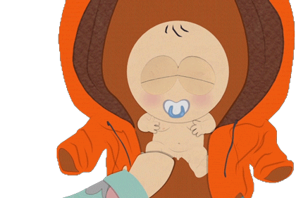 Cover Baby Kenny Mccormick Sticker - Cover Baby Kenny Mccormick South Park Stickers