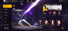 a screenshot of a free fire game with a player 's profile