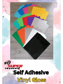 a super traders self adhesive vinyl gloss product