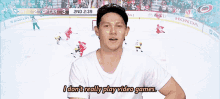 Jeff Skinner I Dont Really Play Video Games GIF - Jeff Skinner I Dont Really Play Video Games Carolina Hurricanes GIFs