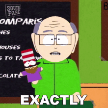 Exactly Mr Garrison GIF - Exactly Mr Garrison South Park GIFs