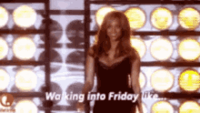 Friday Walking Into Friday Like GIF - Friday Walking Into Friday Like Tyra Banks GIFs