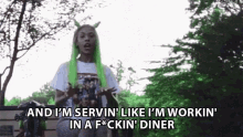 And Im Servin Im Working In A Diner GIF
