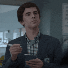 Good Doctor Note Taking GIF - Good Doctor Note Taking Taking Notes GIFs