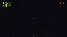 a screenshot of a video game shows a silhouette of a person with a score of +107 / 140
