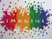 Imagine Rainbows GIF - Imagine Rainbows Puzzle Picture GIFs