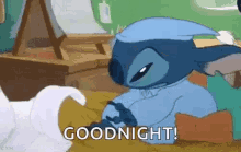 goodnight lilo and stitch stitch bed sleep