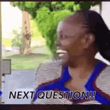 Woman Next Question GIF - Woman Next Question Laughing GIFs