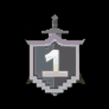 logo bg numbers shield