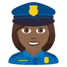 policewoman joypixels female police female cop cop