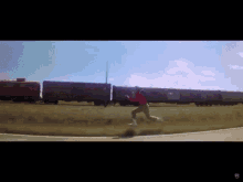 Superman Train GIF - Superman Train Running GIFs