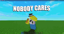 nobody cares roblox dance dont care