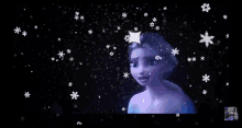 Elsa Singing GIF - Elsa Singing Snowflakes GIFs