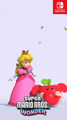 Super Mario Wonder Super Mario Bros Wonder GIF - Super Mario Wonder Super Mario Bros Wonder Princess Peach GIFs