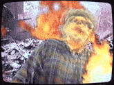 Man In Fire GIF - Man In Fire Fire GIFs