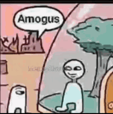 Amogus Sus GIF - Amogus Sus Mmh GIFs