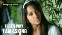 Thats Why I Am Asking.Gif GIF - Thats Why I Am Asking Trisha Trisha Krishnan GIFs