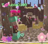 a cartoon drawing of a man in a suit and tie with the name mumbo