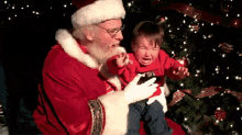 Creeped Out By Santa GIF