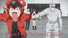 Anime Leaving GIF - Anime Leaving When I Try GIFs