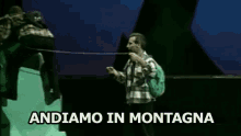 Montagna Gita In Montagna Scalare Aldo Giovanni E Giacomo GIF - Mountain Excursion Climb GIFs