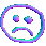 Sad Face Emoji Sticker - Sad Face Emoji Sad Face Stickers