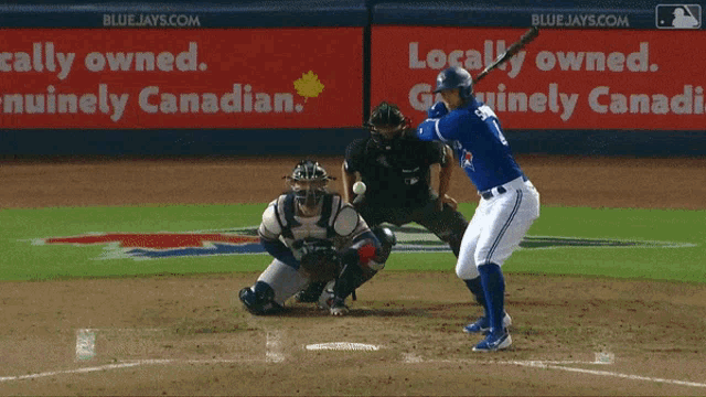 George Springer Dinger GIF - George Springer Dinger Blue Jays - Discover &  Share GIFs