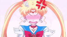 怒り　いかり　セーラームーン GIF - Jpfury Sailormoon GIFs