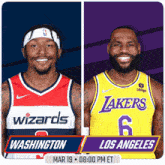 Washington Wizards Vs. Los Angeles Lakers Pre Game GIF - Nba Basketball Nba 2021 GIFs