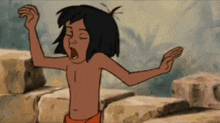 mowgli the jungle book i wanna be like you shocked disney